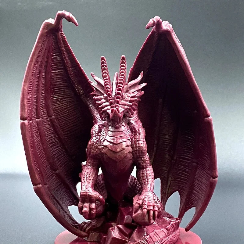 Lot Cave Bear Red Dragon Devil Rogue Cleric Elf Paladin  Monsters Character Board Game Minis