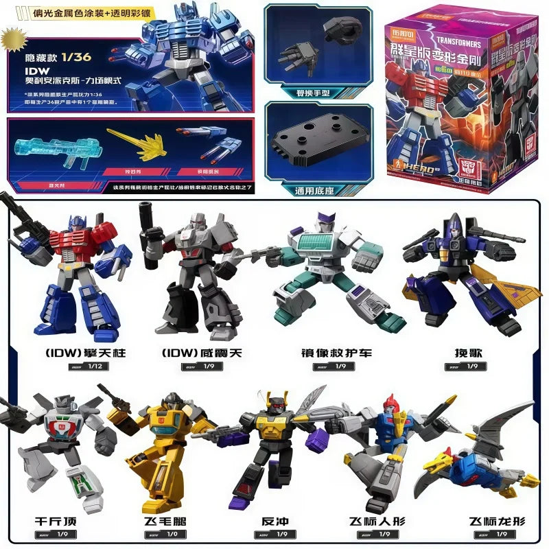 Blokees Transformers Building Block Galaxy Version Vol.8 Action Figure Optimus Prime Unicron Assembly Model Collectible Toy Gift