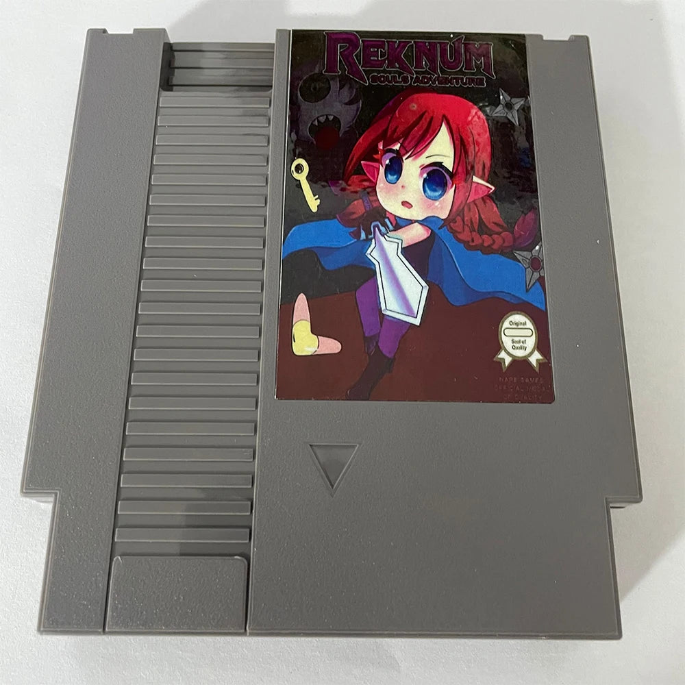 Reknum: Souls Adventure NESMaker Games - A Brand NEW NES Game Cartridge 8 Bit 72Pin Video Game Cart For Original NES Console