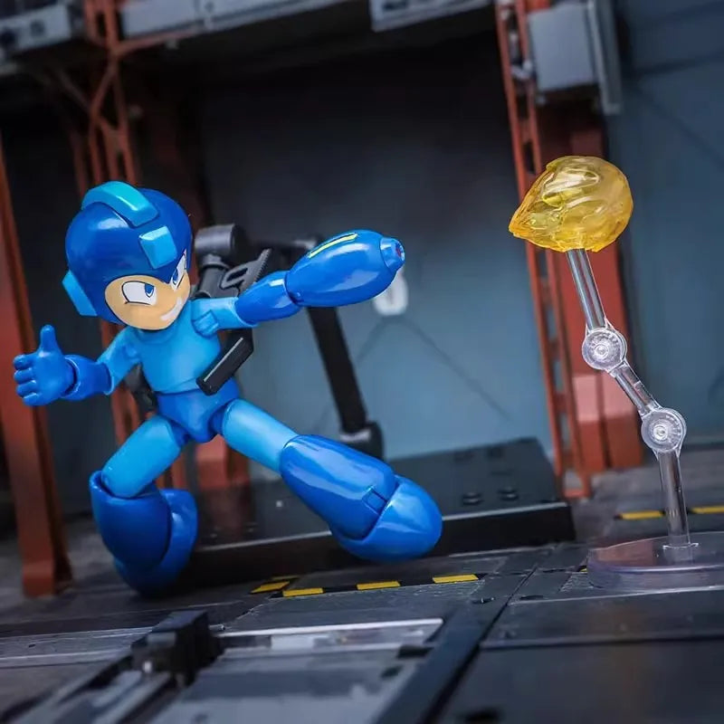 Jada Toys Mega Man Action Figure Model  Rockman, FIREMAN, ICEMAN