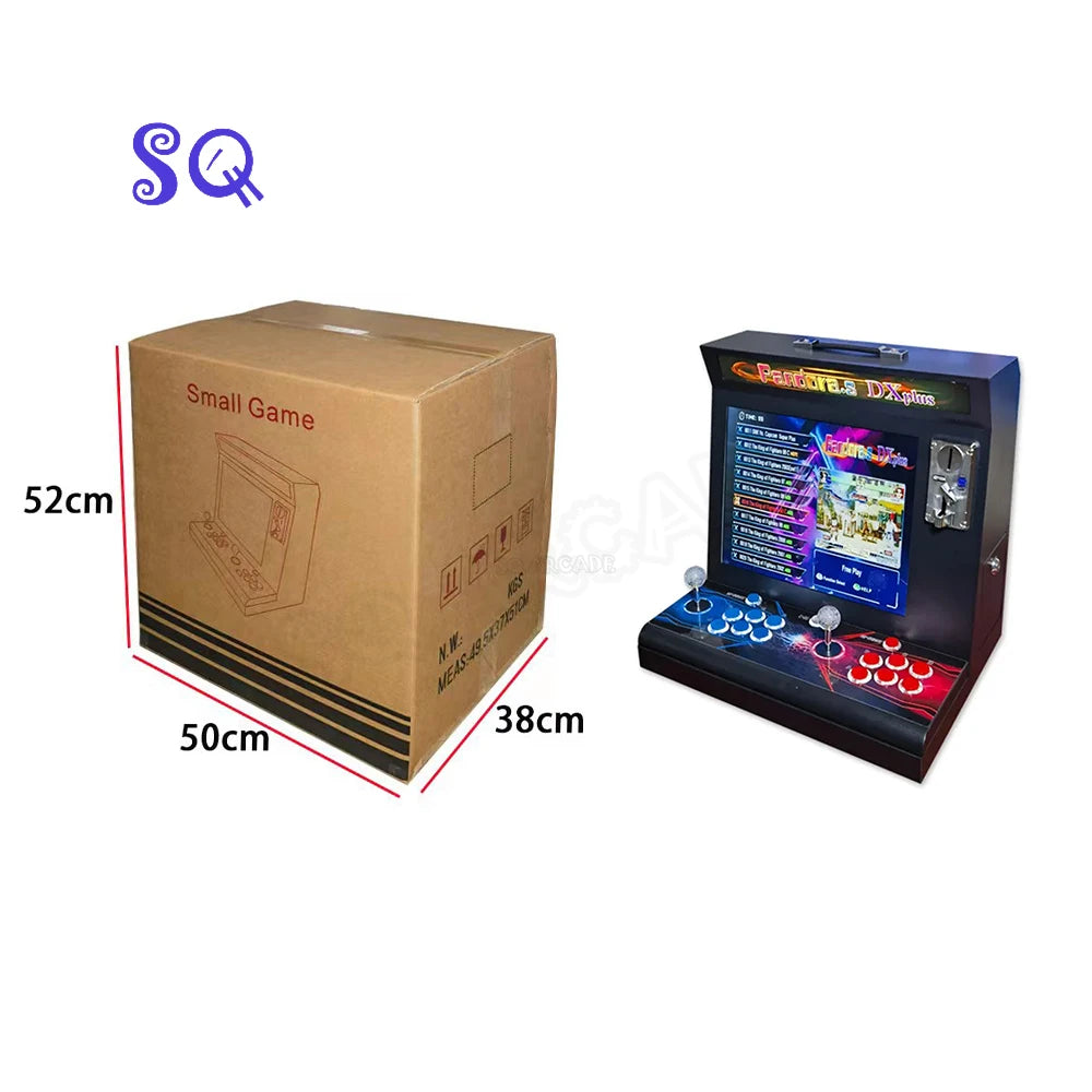 Pandora DX Plus 20008 in 1 PCB Bar top  Retro Arcade 17 Inch HDMI VGA Coin Acceptor