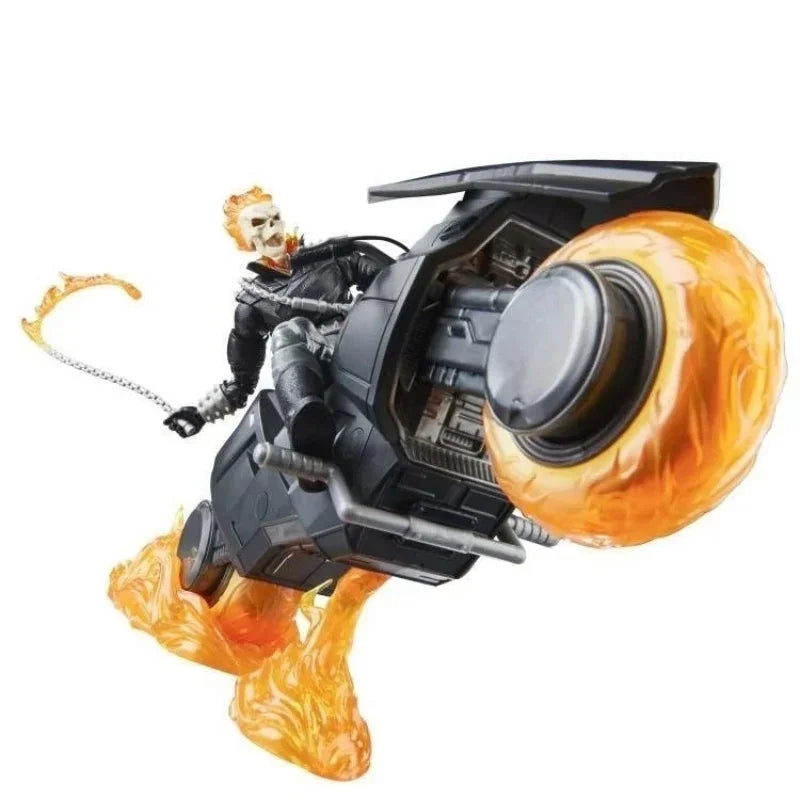 Ghost Rider And Motorcycle Battle Car 85th Anniversary Series 6-Inch Marvel Legends