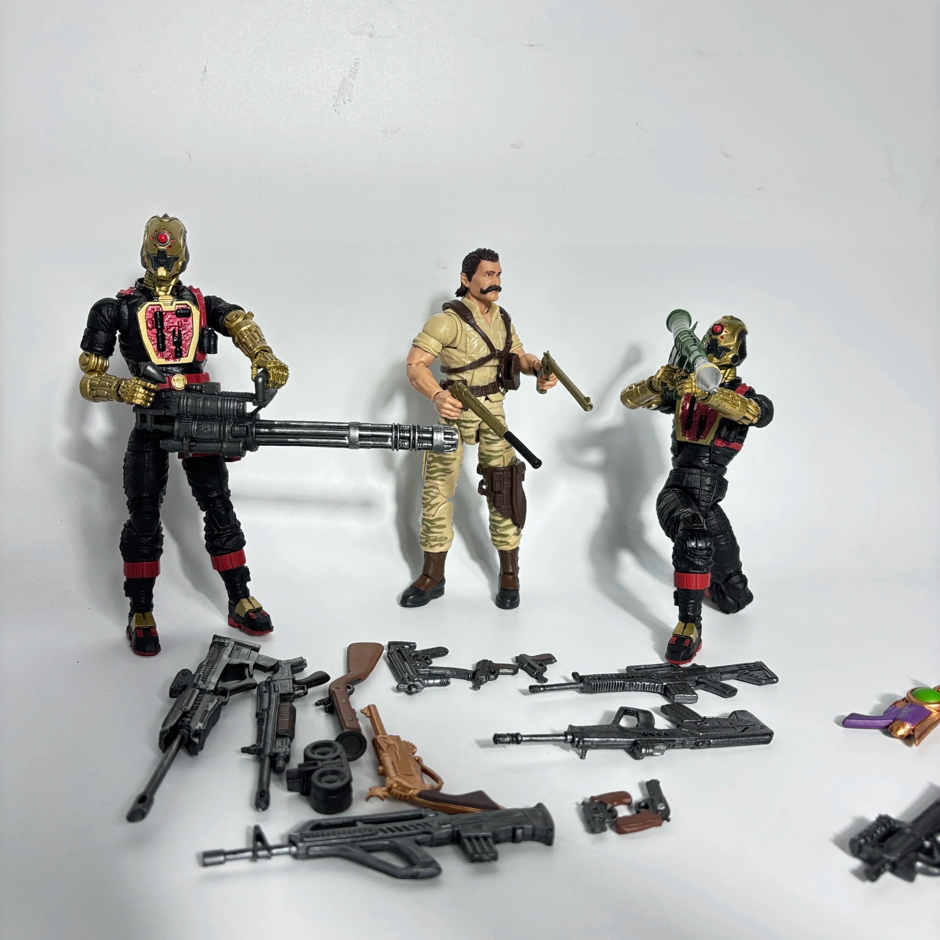 G.I. Joe GI Joe Classified Series 6" DR. Mindbender Snake Eyes Dreadnok Torch Zandar Iron Grenadi Action Figure Model Toy Gift