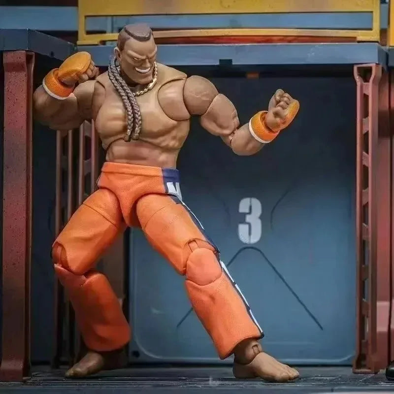 Jada Toys Ultra Street Fighter II M.Bison Dhalsim Violent Ken RYU Guile 6" Inch