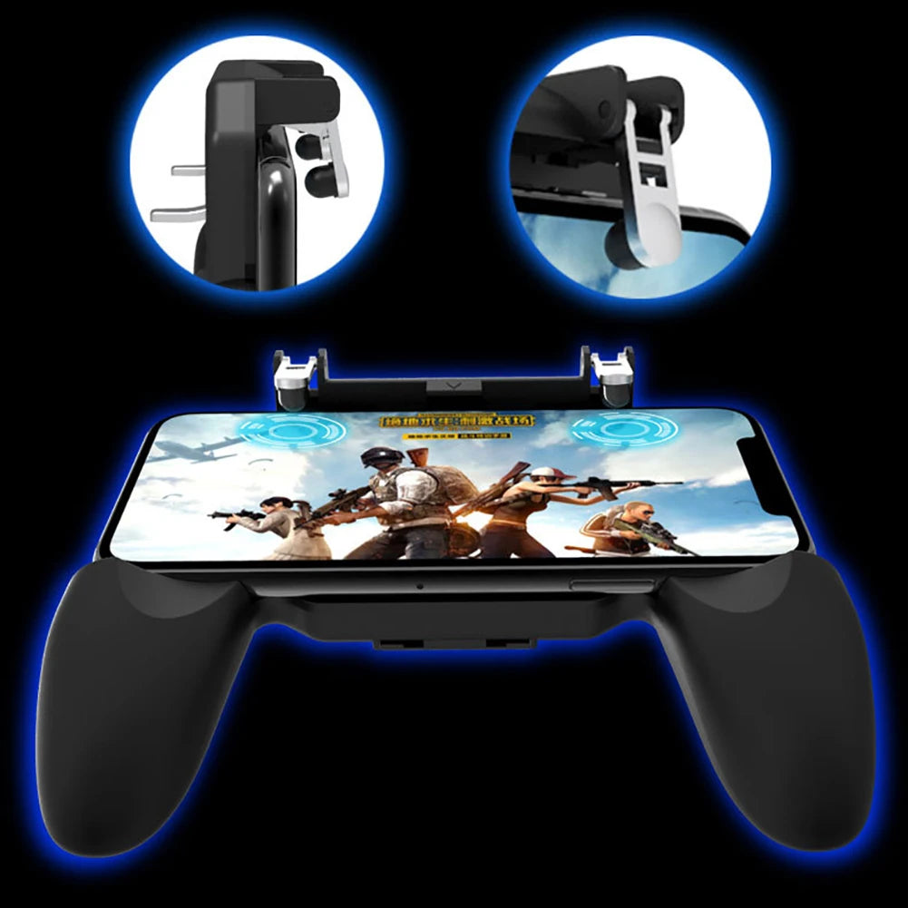 W10 Mobile Phone Game Controller Gamepad Joystick Fire Trigger For PUBG Fortnite High Quality Flexibility Protable Accessories