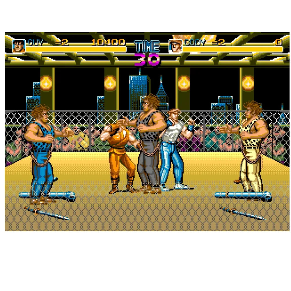 Final Fight MD Patreon Edition v0.89b For Genesis/ Mega Drive