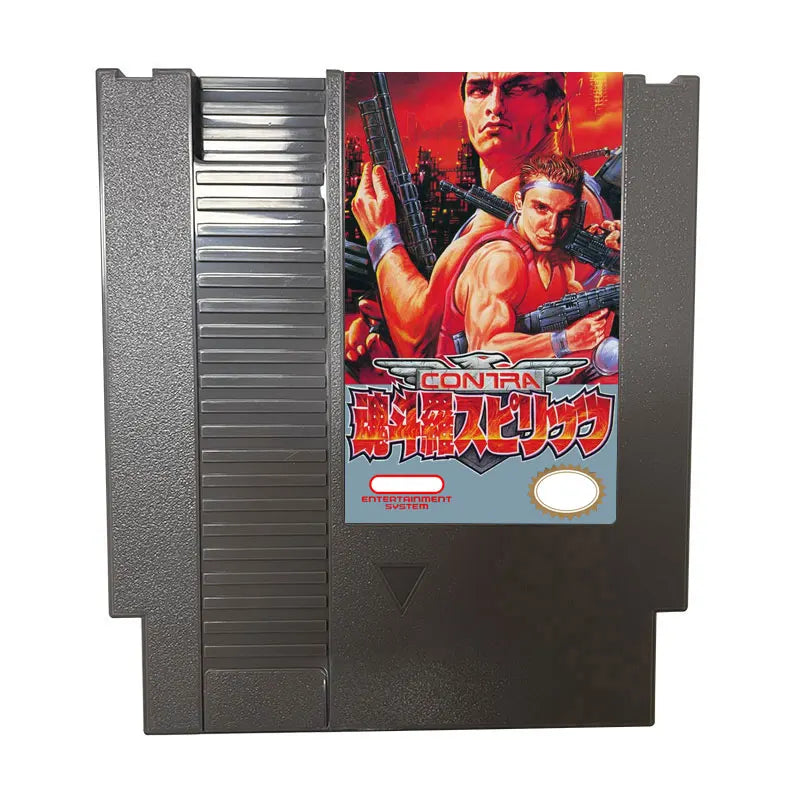 Contra-Spirits-Game Cartridge For NES Consoles