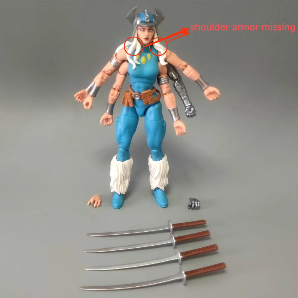 Marvel Legends Retro Wolverine Spiral Avalanche Longshot Dark Pheonix Multiple Man 6" Action Figure