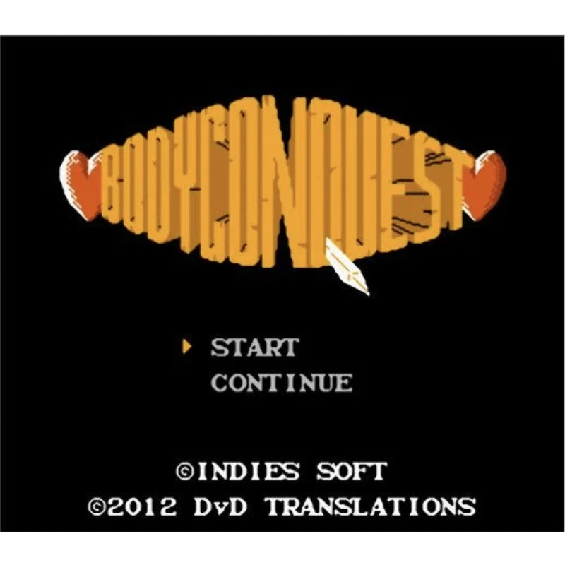 Bodycon Quest I ( FDS Emulated ) 60 Pins / 72Pins English / Japanese Game Cartridge for FC / NES Console 8 Bit Video Game Card