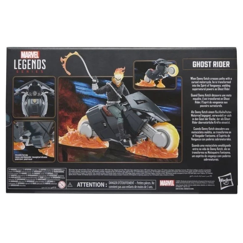 Ghost Rider And Motorcycle Battle Car 85th Anniversary Series 6-Inch Marvel Legends