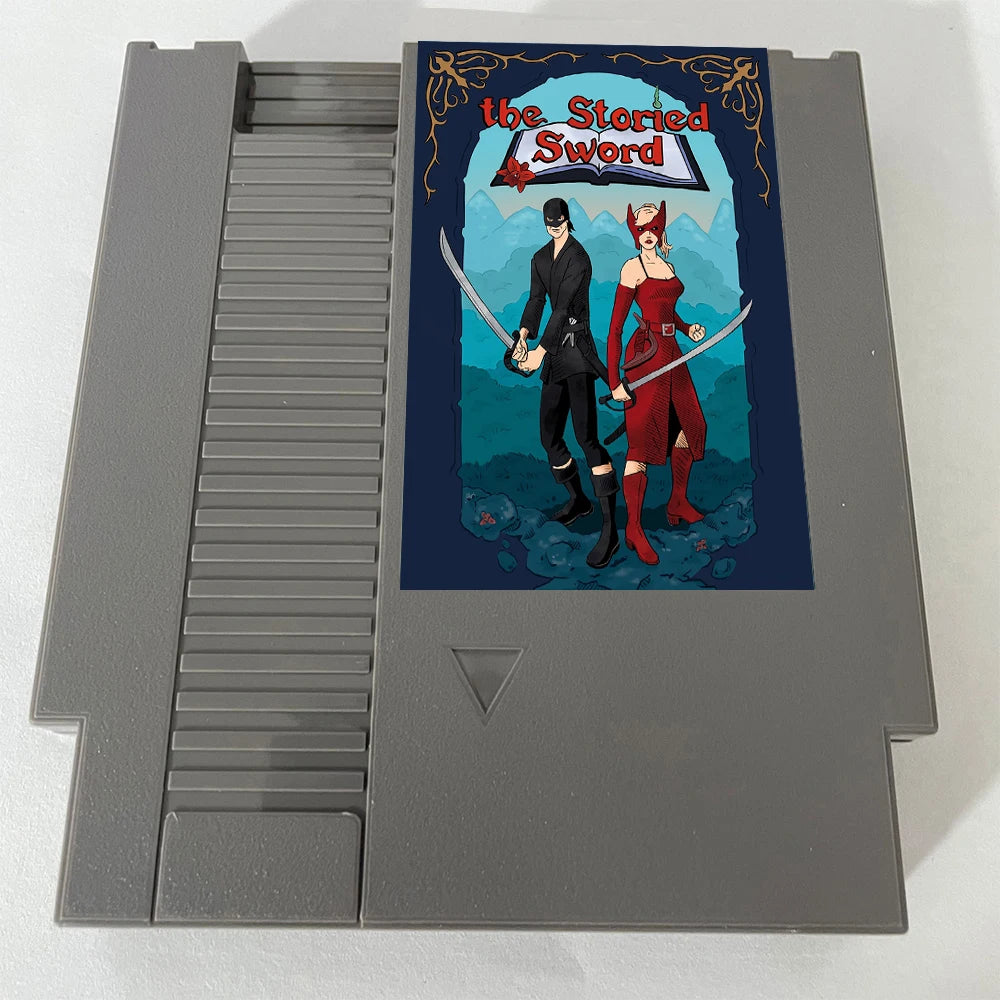 The Storied Sword  - A Brand NEW NES Game Cartridge NTSC/PAL Version 8 Bit 72 Pin Video Game Card For Original NES Game Console