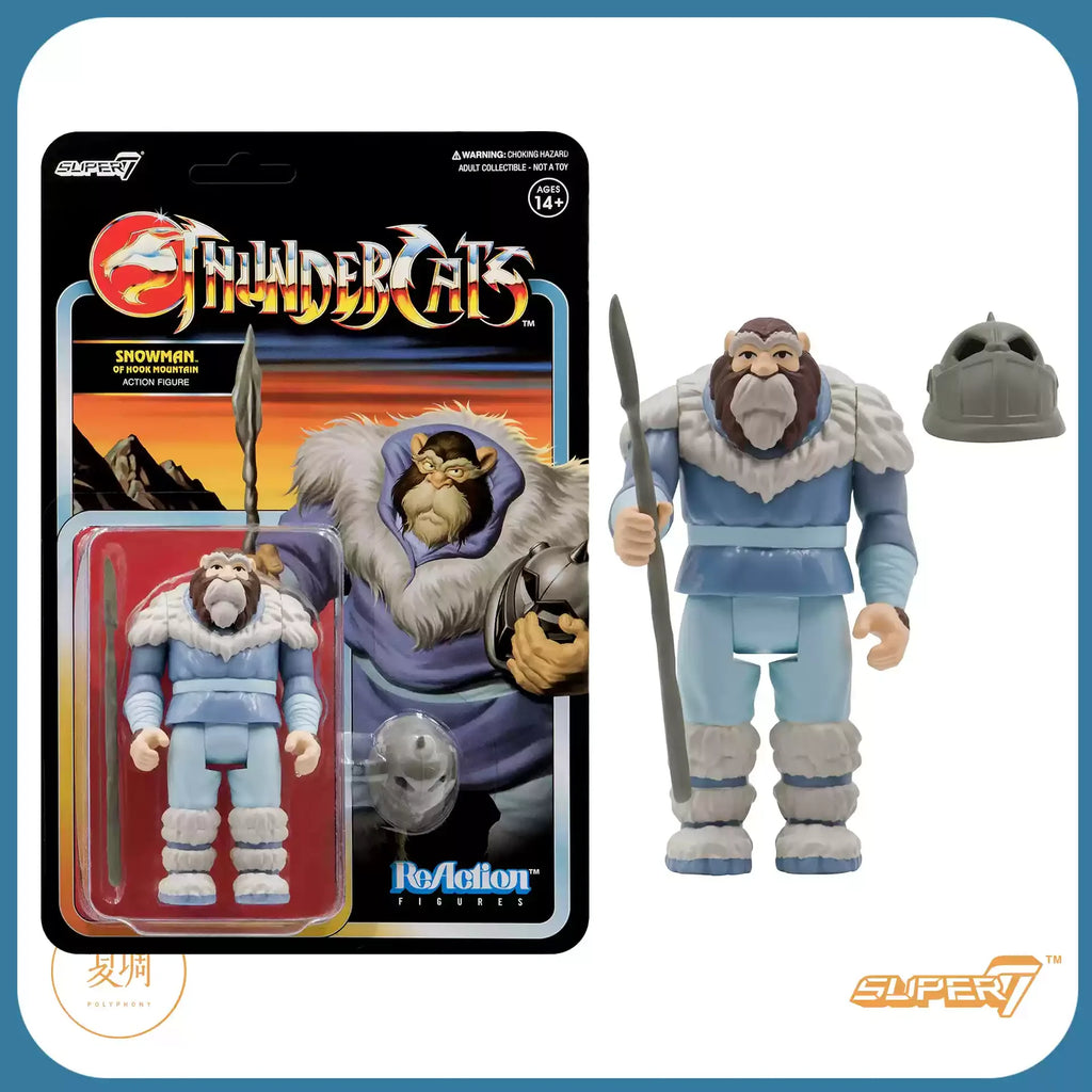 In Stock Super7 Thundercats ReAction Wave 2 Anime Cartoon Model Toy Collection Gift Doll Christmas Birthday