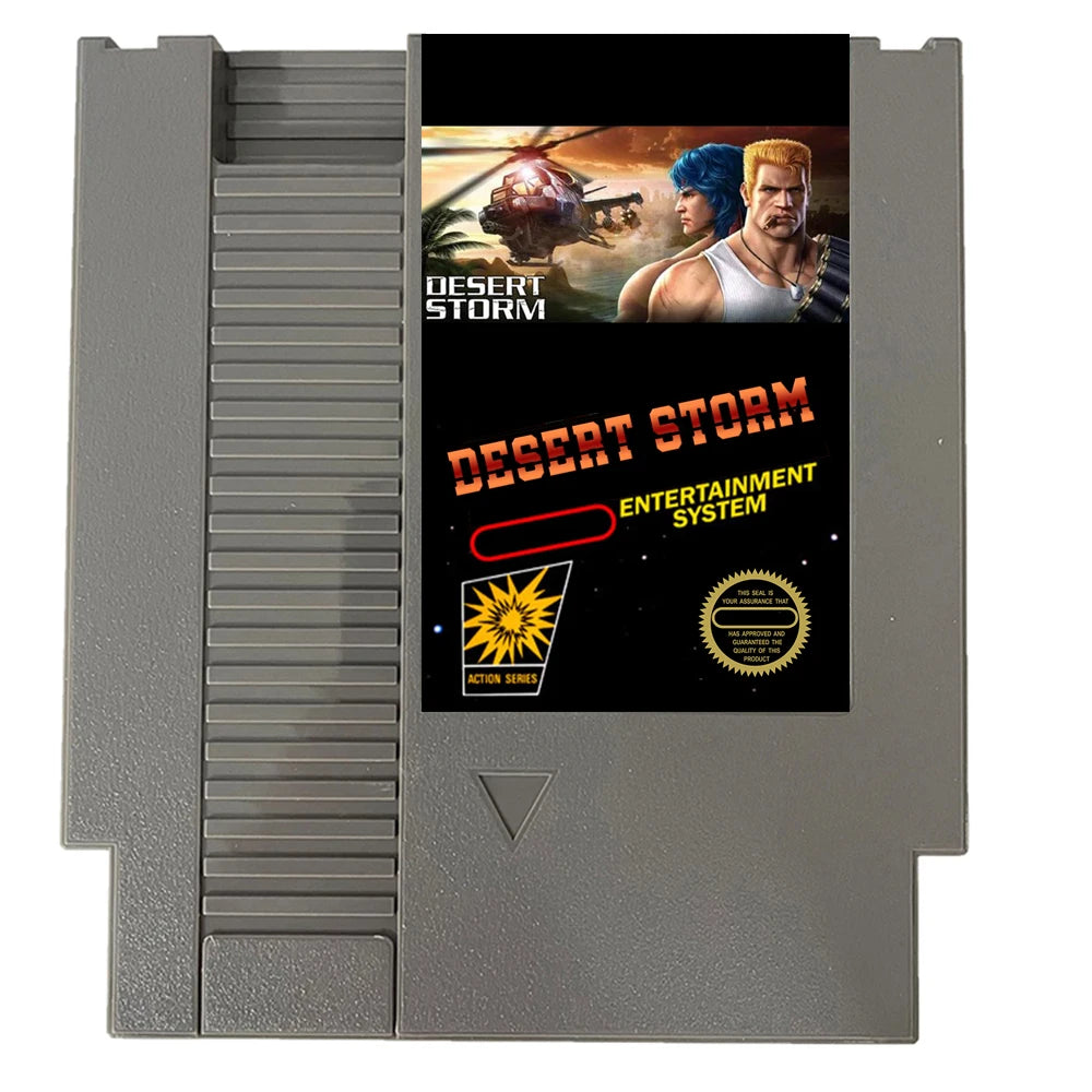 Desert Storm - 72 pins 8 bit Game Cartridge for NES Game Console