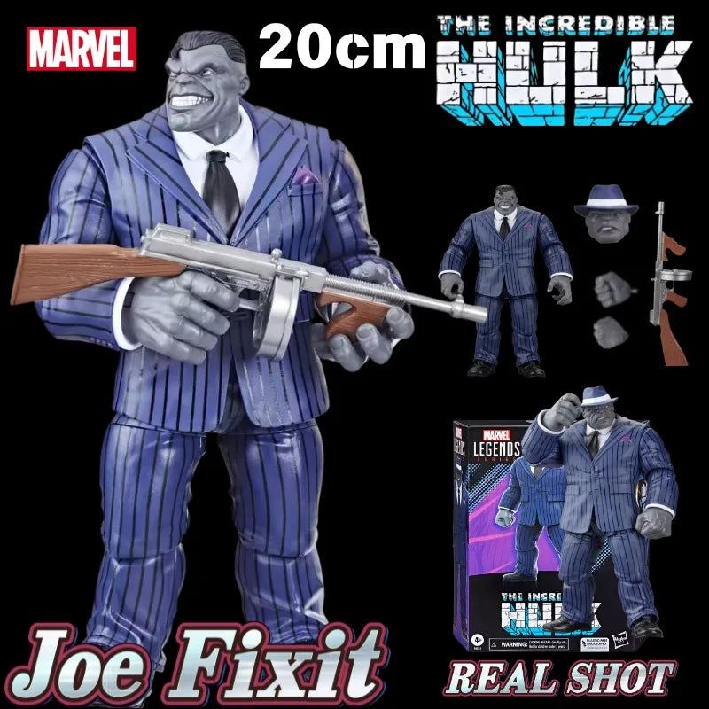 Hasbro Marvel Legends 8-Inch Articulated Grey Hulk (Joe Fixit) in Suit