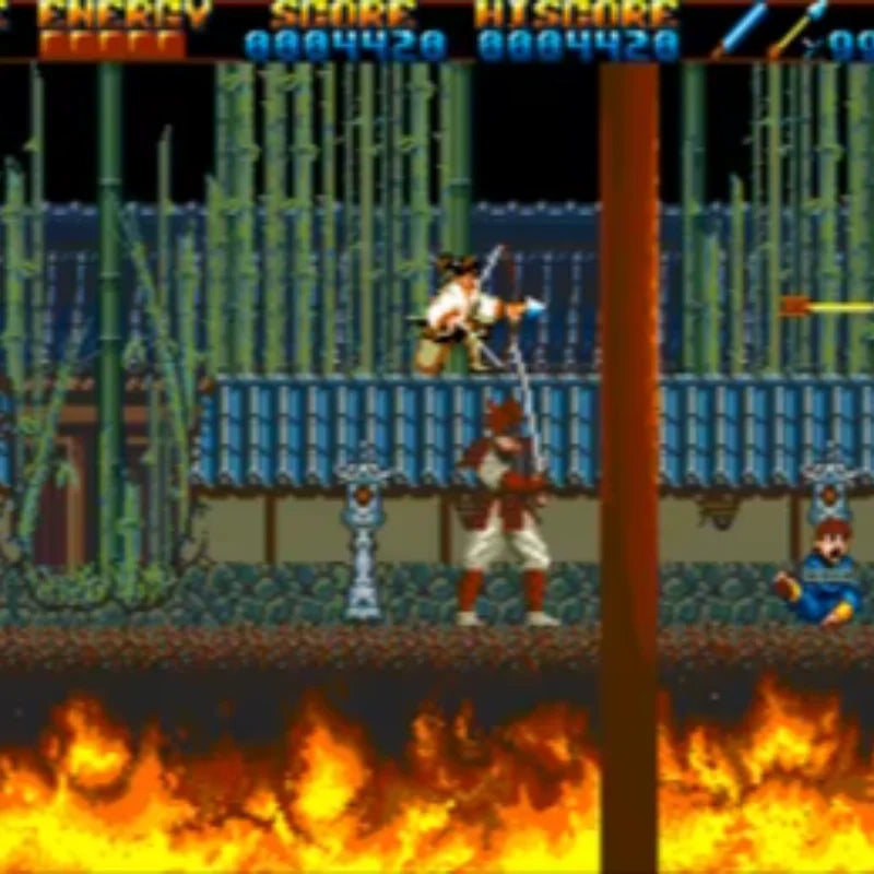 MD Hayato's Journey Mega Drive 16 Bit Game Card