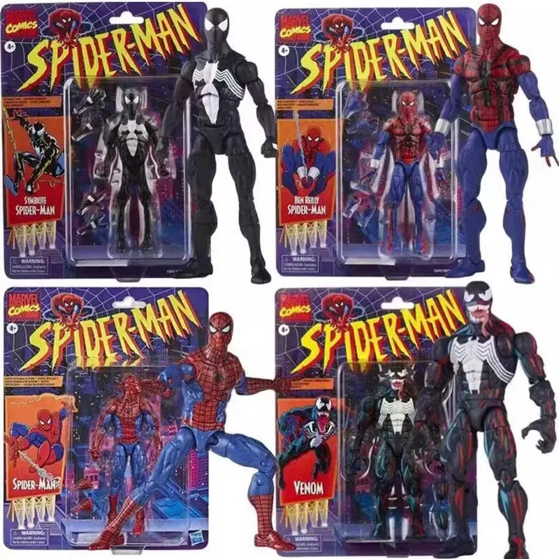 15cm 6-Inch Ml Spider Man Action Doll Model Toy Legendary Deadpool Venom Avenger Mobile Doll Series Doll Children'S Toy Gift