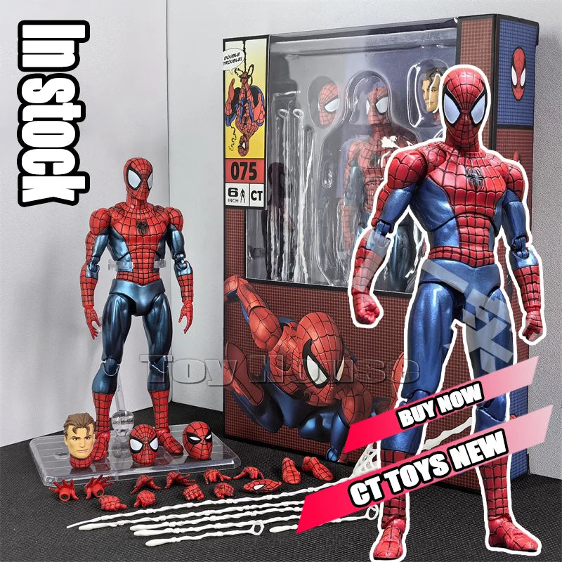Full Range,  Ct Toys Mafex Ben Reilly Comic Action Figures