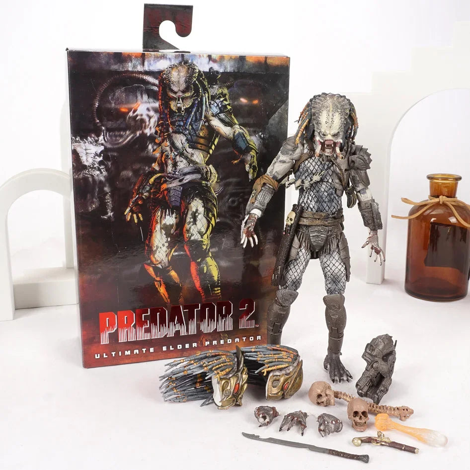 Classic Movie NECA Ultimate Series Predator 7" Jungle Hunter vs Alien Eggs PVC Action Figure Collectible Model Toy