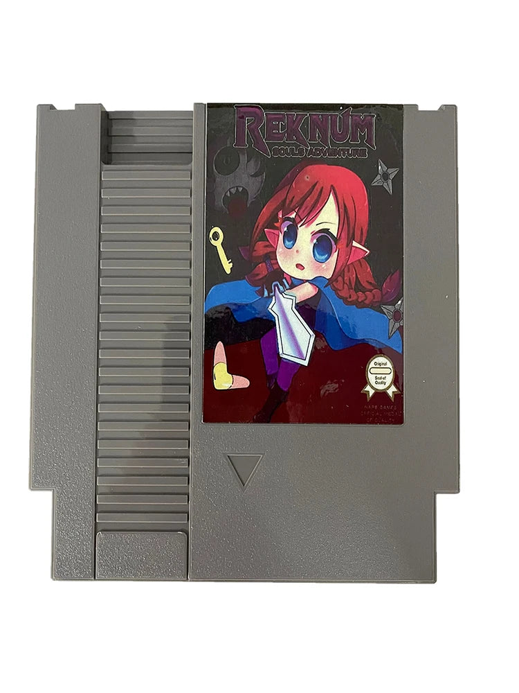 Reknum: Souls Adventure NESMaker Games - A Brand NEW NES Game Cartridge 8 Bit 72Pin Video Game Cart For Original NES Console