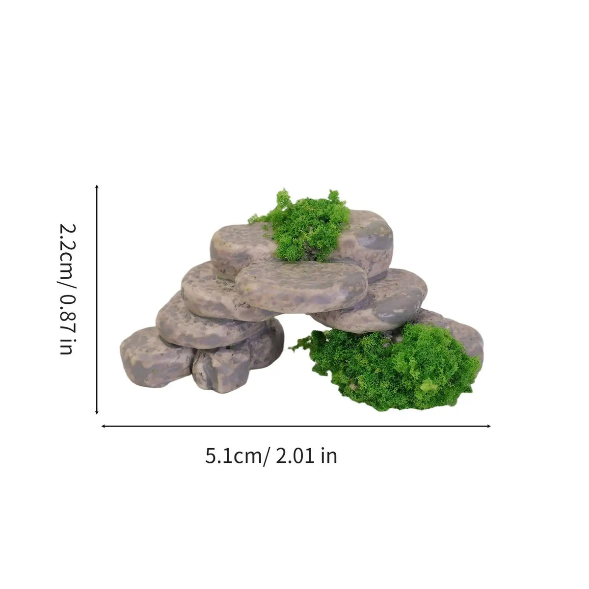 Miniature Mountain Fake Stone Resin Rockery Landscape