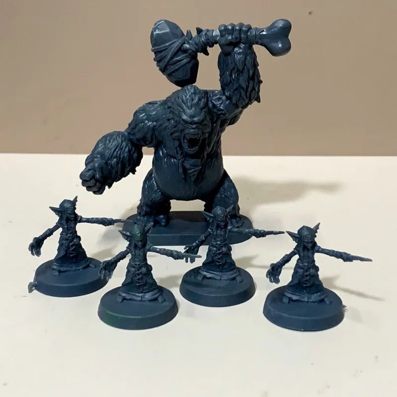 Set Heroes Orcs Enemies Furniture Miniatures Heroquest Mage of the Mirror Board Game