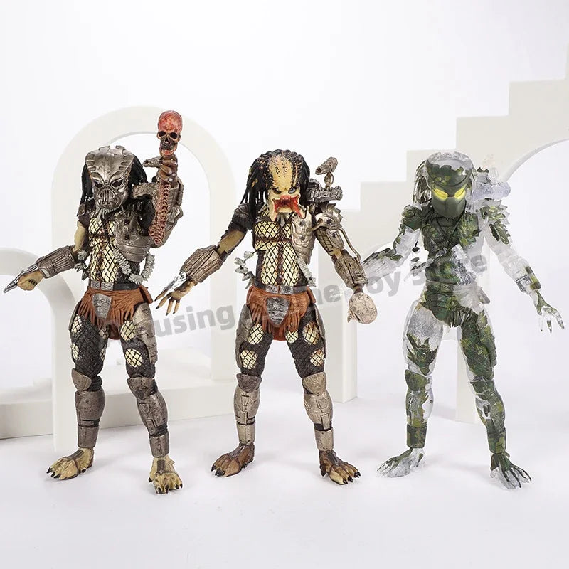 Classic Movie NECA Ultimate Series Predator 7" Jungle Hunter vs Alien Eggs PVC Action Figure Collectible Model Toy