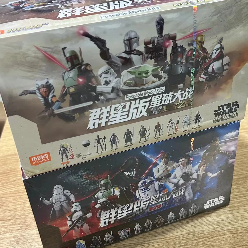 Original Blokees Star Wars Galaxy Edition Vol.2 Force Markings Blind boxes