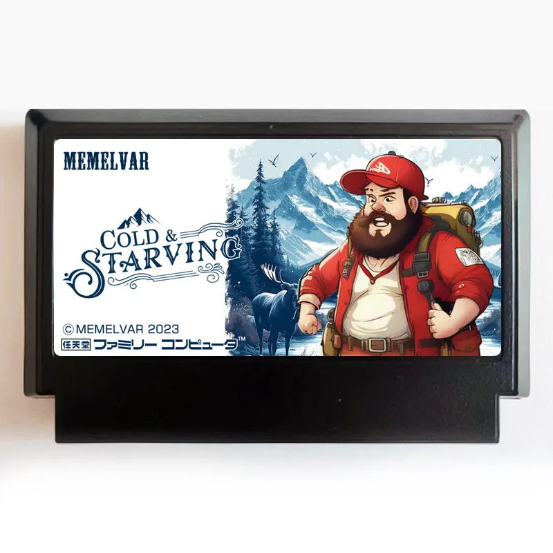 Cold & Starving FC 8bit Game Card
