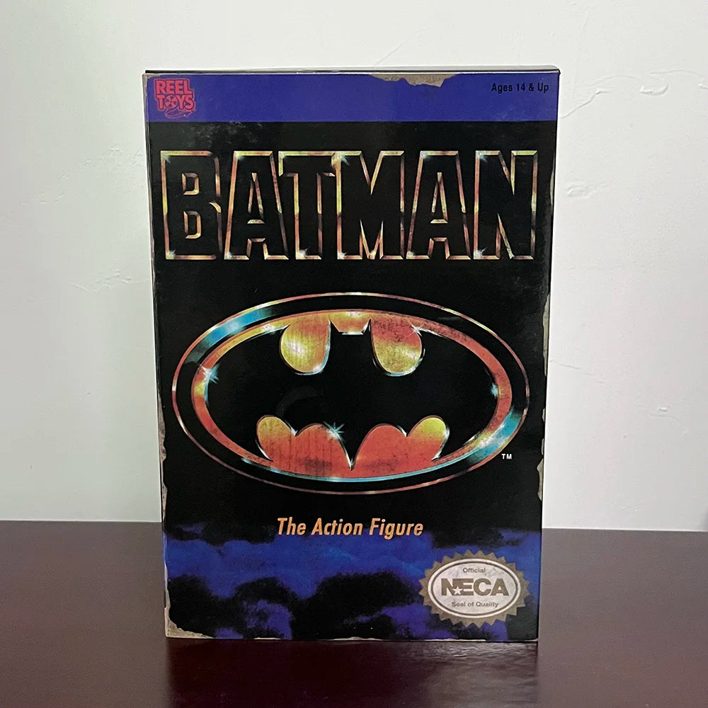 Neca Batman Joker Figure Mafex Supermen Harley Quinn Action Figure Cartoon Classic Roles Collectable Model Birthday Toys