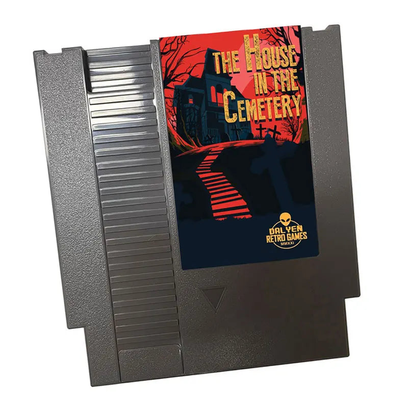 THE-HOUSE-IN-THE-CEMETERY Game Cartridge For NES 8 Bit Video Game Consoles