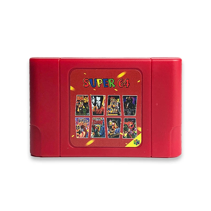 Super64 Retro 340 in 1 Game Cartridge for N64 Cartucho 64 Bit for Nintendo 64