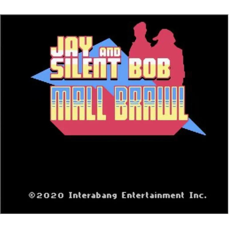 Jay and Silent Bob Mall Brawl 8Bit Retro Game Cartridge for FC Console 60Pins / NES Console 72Pins Video Game Card