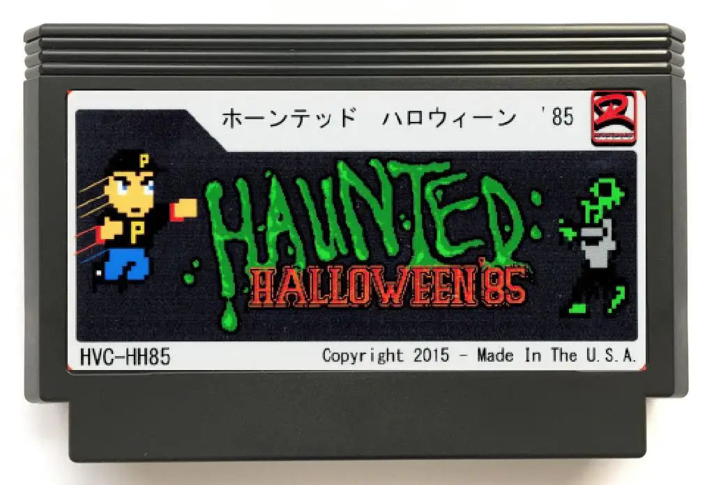 Haunted Halloween '85 (V2) Game Cartridge for FC/NES Consoles