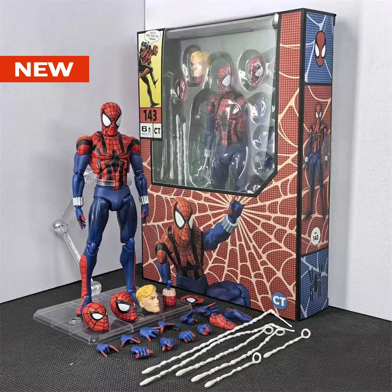 Full Range,  Ct Toys Mafex Ben Reilly Comic Action Figures
