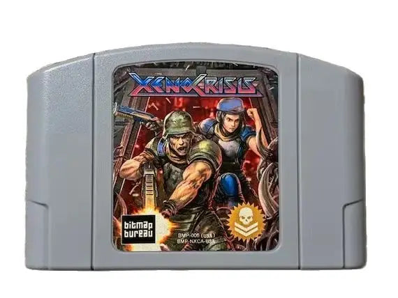 Xeno Crisis N64 Game Cartridge