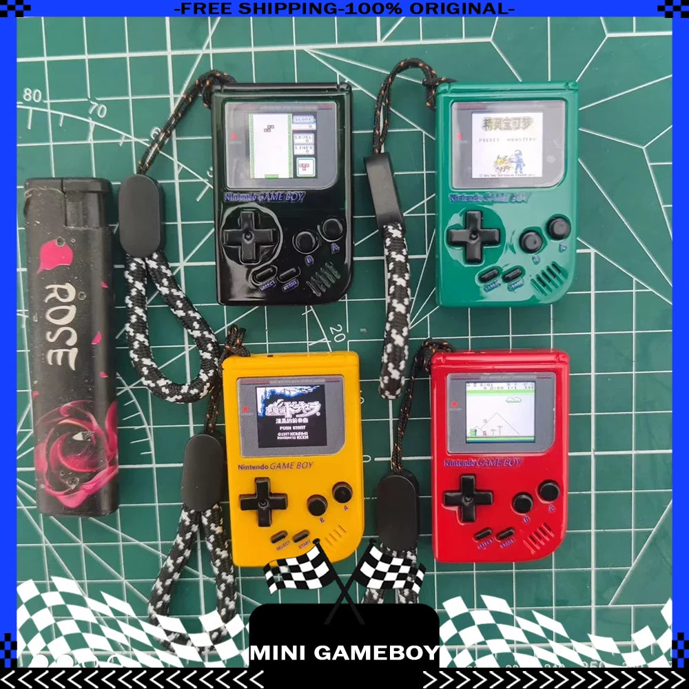 Mini GameBoy Portable Handheld Game Console 160*144 Screen Resolution Mini GB Game Console TF Card 100+ Game Boy custom Gifts