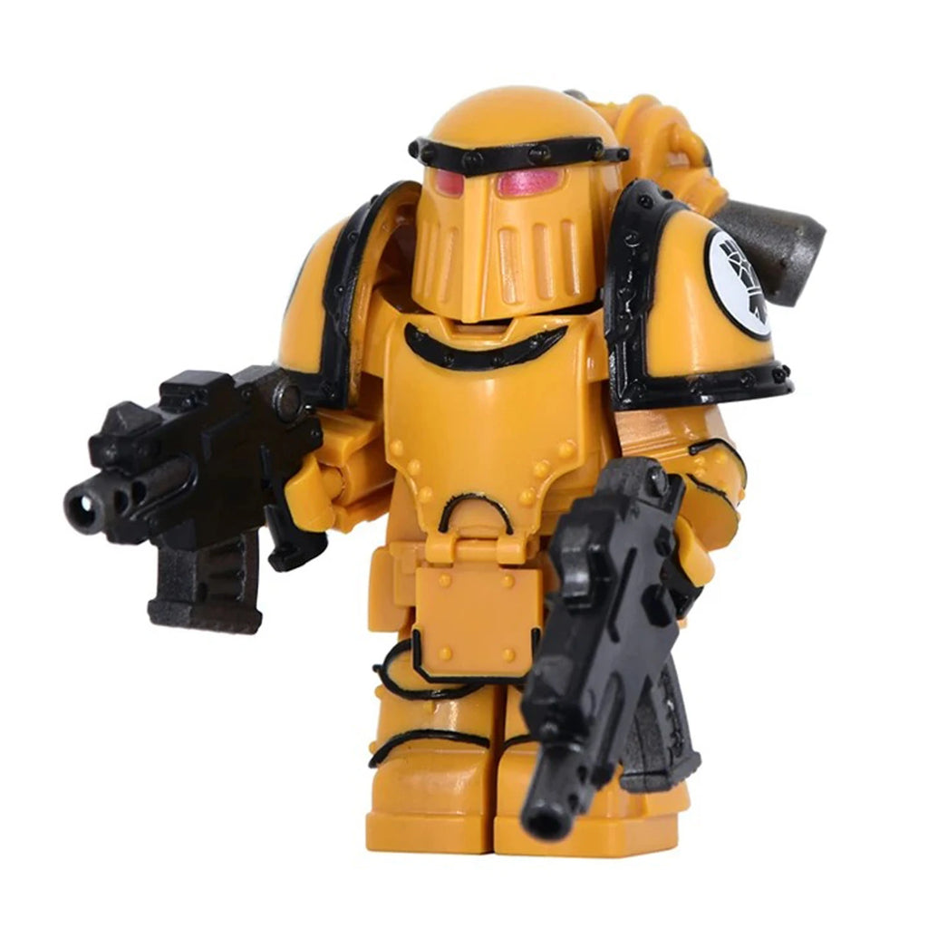 11pcs Medieval Soldiers Mini Action Knights Bracket Model Figures Weapons Robots Mecha Building Blocks Bricks Toy