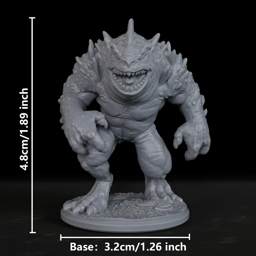 Fantasy Hezrou Miniature - Tabletop Game Figure, Collectors' First Choice, Xmas/Halloween Accessory for Classic RPG