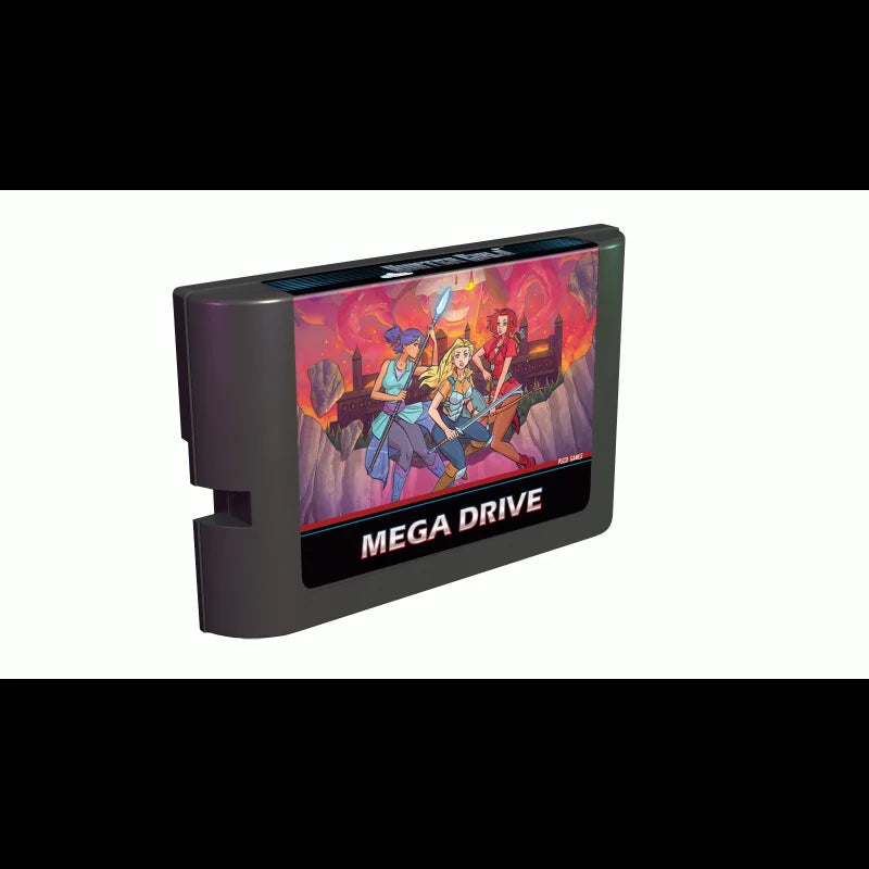 HUNTER GIRLS - MEGA DRIVE / GENESIS 16Bit Game Card