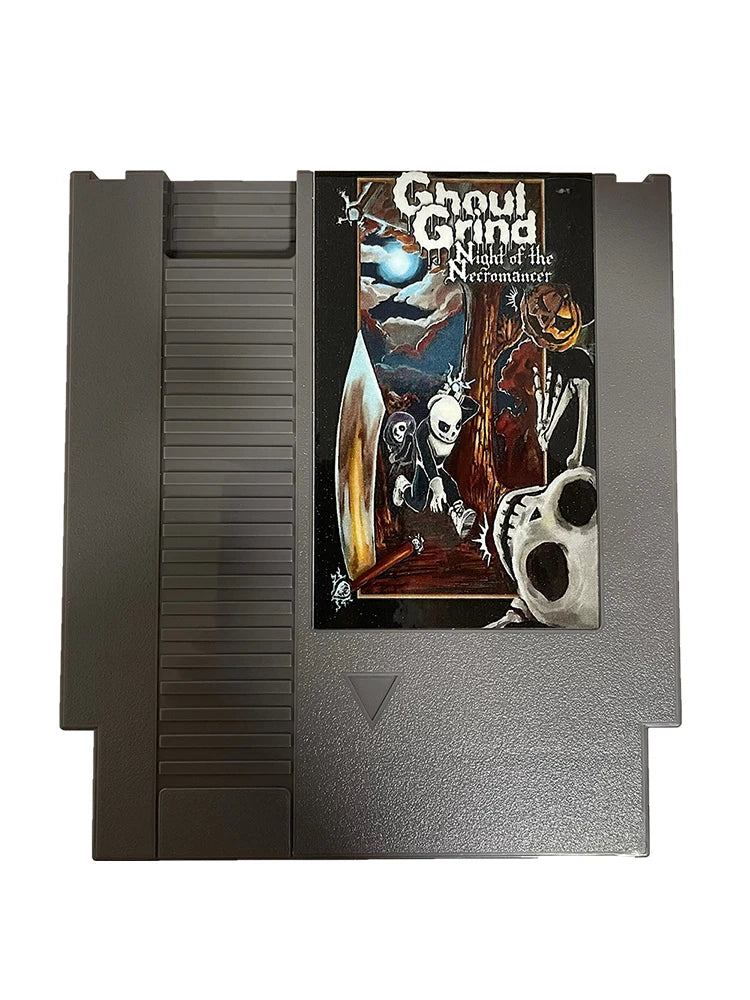 Ghoul Grind Night of the Necromancer - NESMaker Games - A Brand NEW NES Games Cartridge 8 Bit Video Game Cart For NES Console