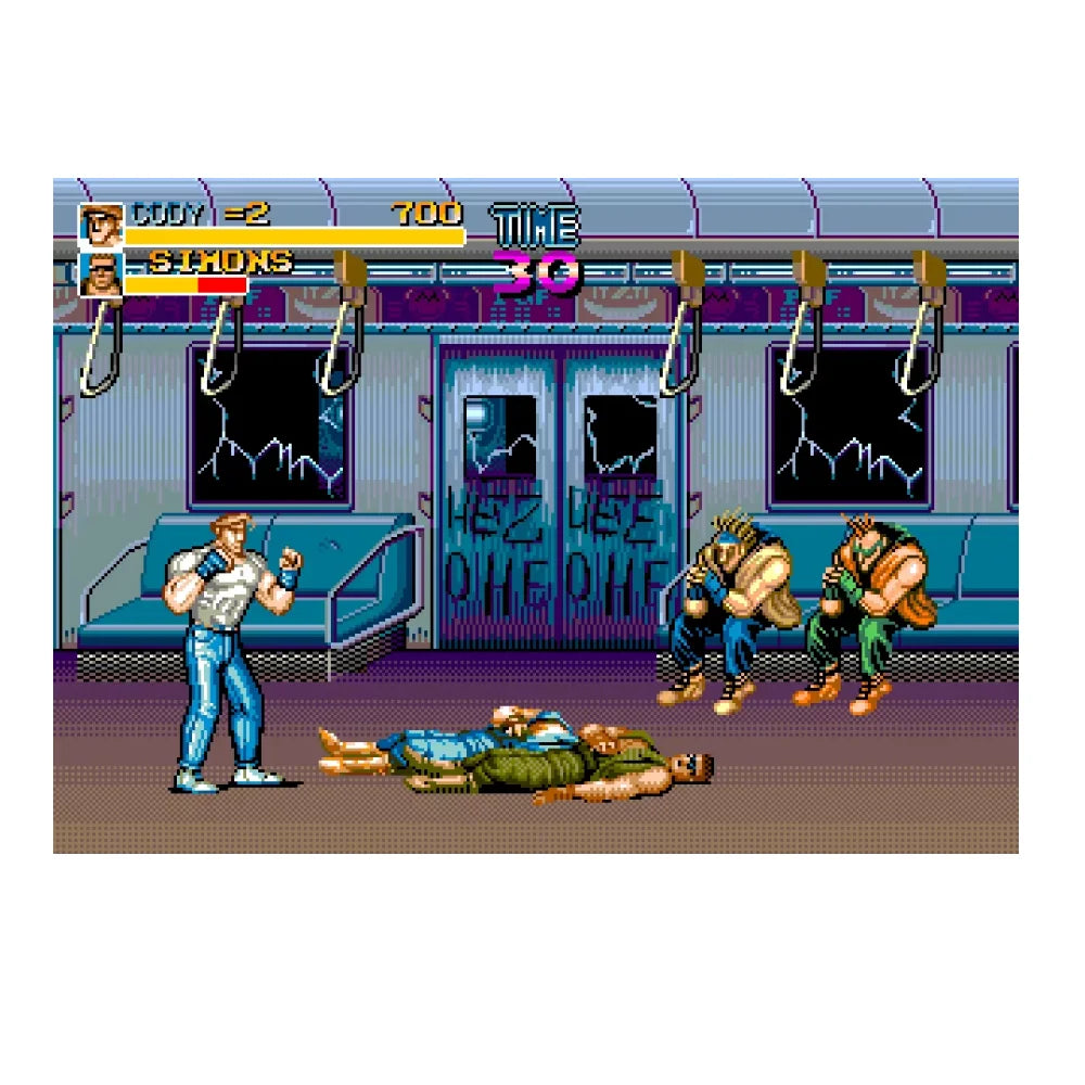 Final Fight MD Patreon Edition v0.89b For Genesis/ Mega Drive