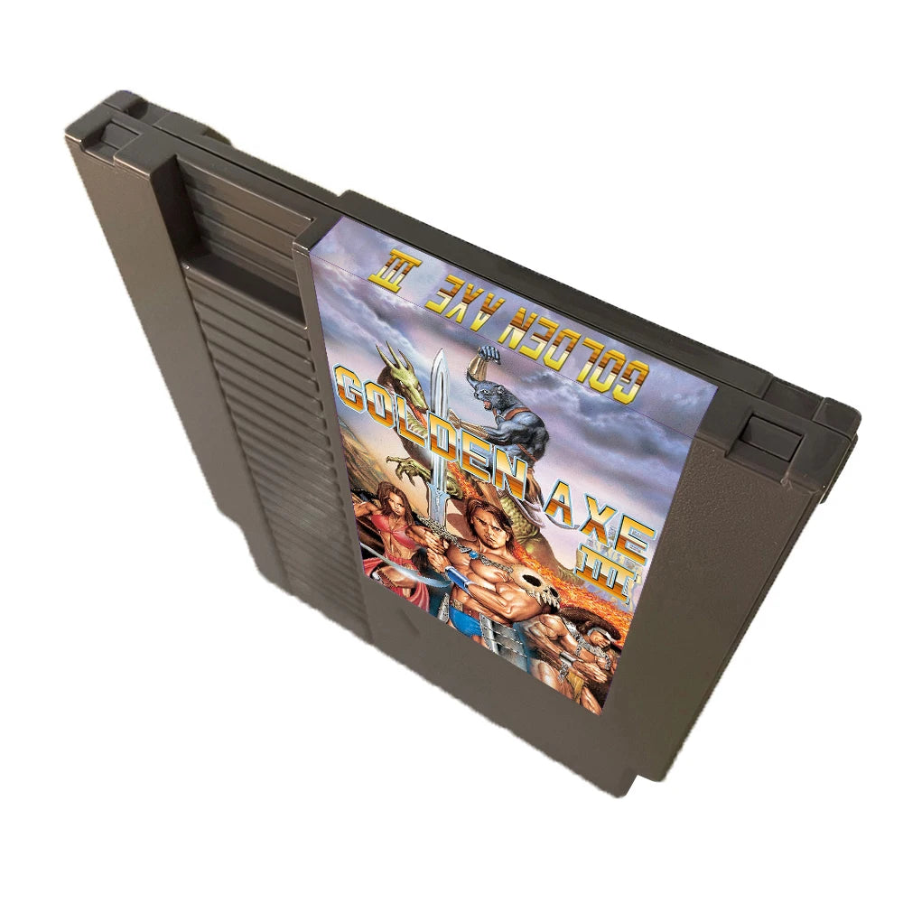 Golden Axe 3 - 8 bit Game Cartridge for NES Game Consoles