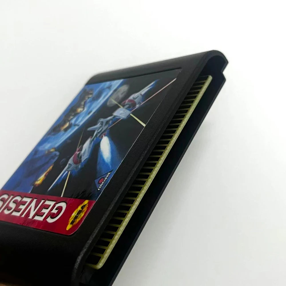 Genesis Version MD Earthion 16-Bit Horizontal SHMUP Shooting Game Vibrant Pixel Art Brand New