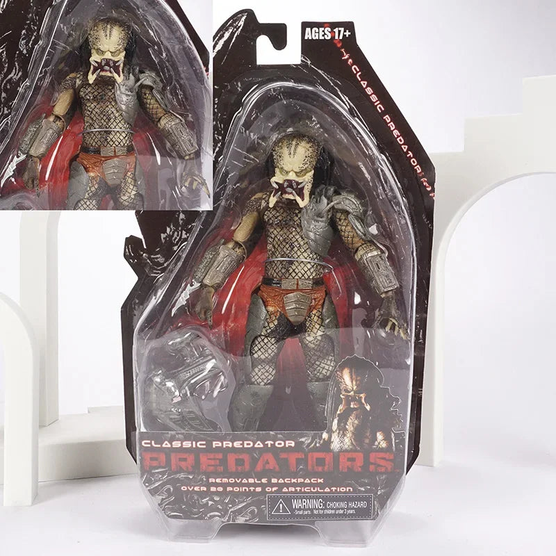 Classic Movie NECA Ultimate Series Predator 7" Jungle Hunter vs Alien Eggs PVC Action Figure Collectible Model Toy