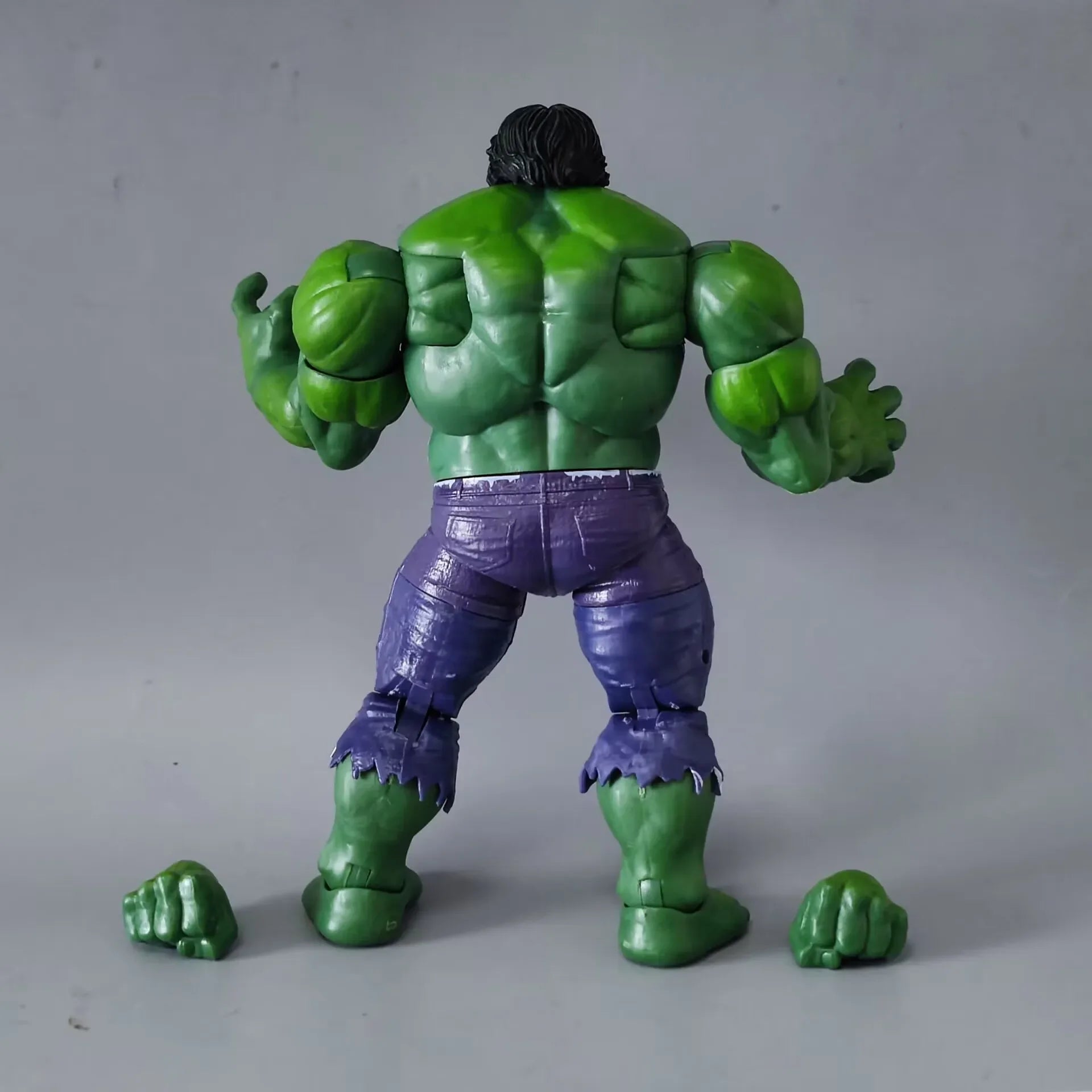 Marvel Legends 20th Anniversary Series 1 Inredible Hulk Incomplete Accessory 8" Loose Action Figure