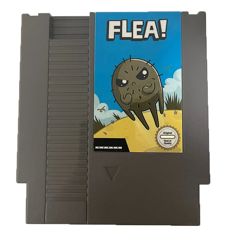 FLEA! - 72 pins 8 bit NES Game Cartridge for NES Console