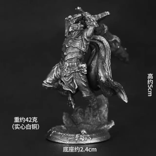 White copper  -  table game pieces, can be painted and used in RPG, and Fantasy games
