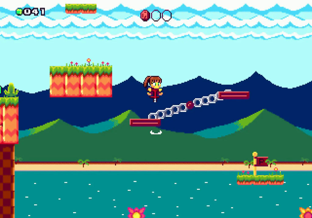 Go! Go! Pogo Girl /Genesis/MD 16 Bit Game