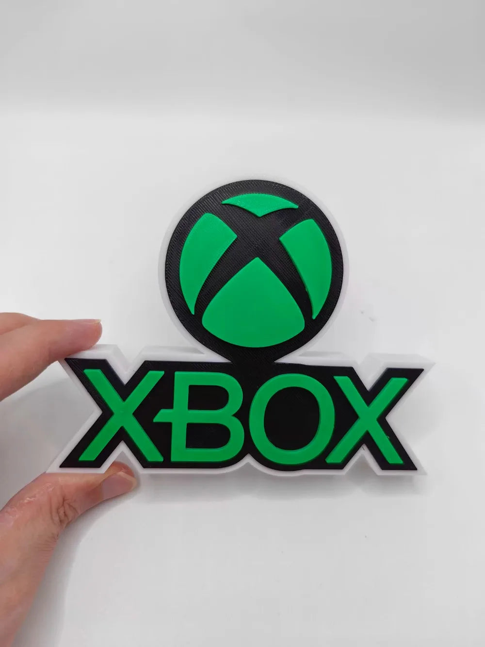 Video Game Company Title 3D Printing Logo Nameplate for Model Doll PVC Figure Collection Display Cosplay Exhibition Ornament Toy