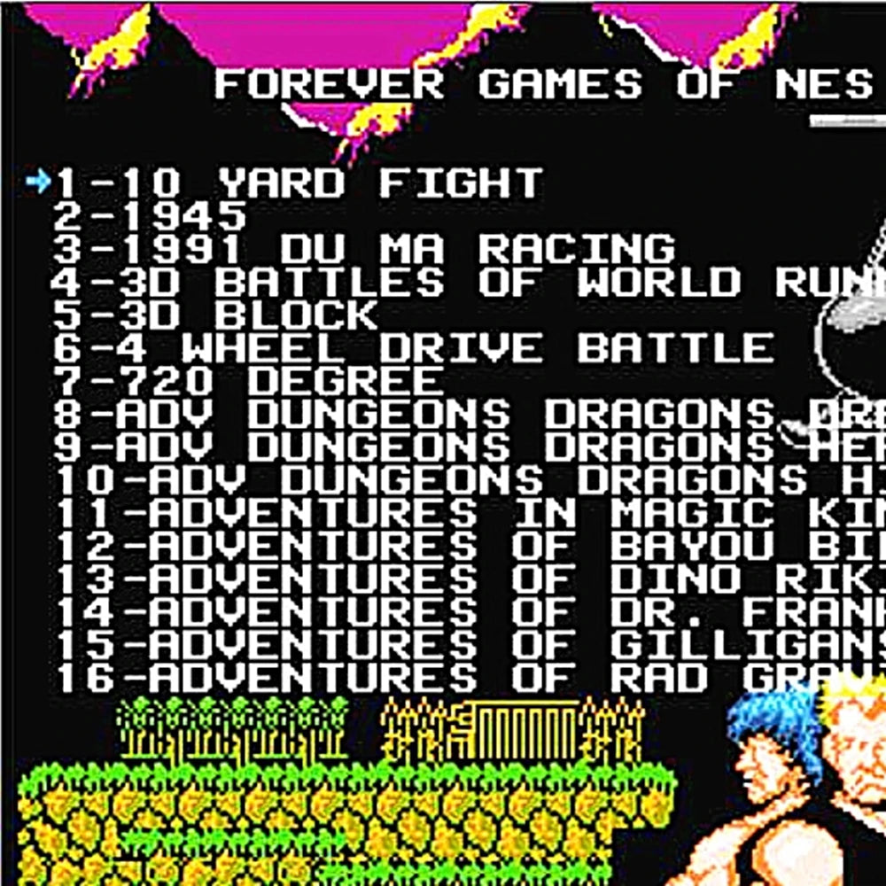 60 Pin 8 bit Game cartridge with 852 free games classic collection for FC video game console Black Yellow Quality Shell Case